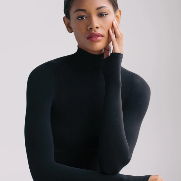 Commando Ballet Turtleneck Bodysuit Thong - Picture 1 of 3